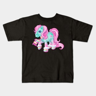 G1 G3 Christmas Minty My Little Pony Merry Christmas Kids T-Shirt